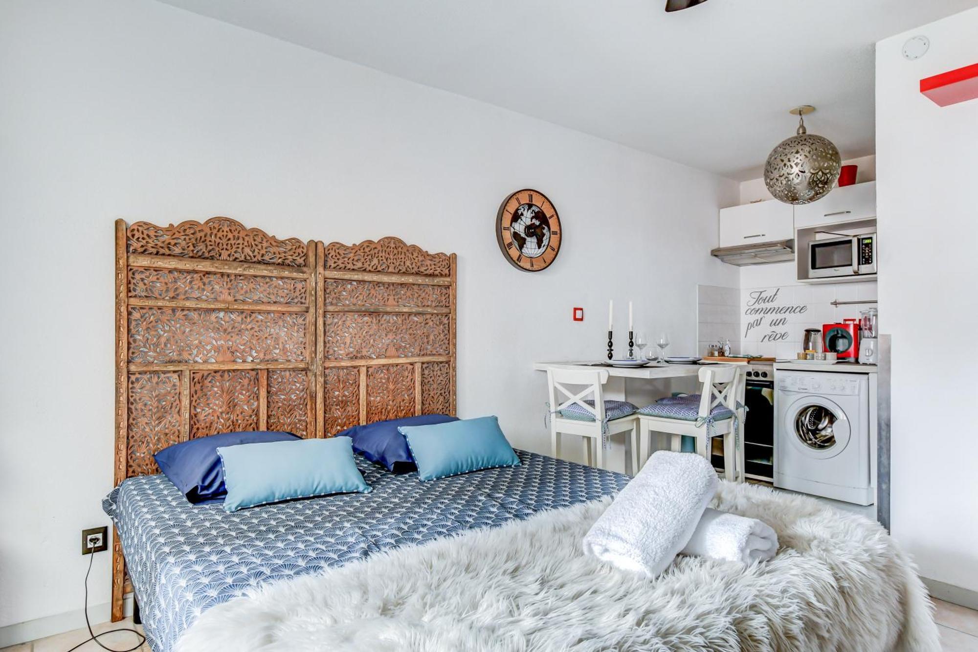 L Oasis Studio Proche Hopital Et Aeroport Piscine Parking &Netflix Toulouse Dış mekan fotoğraf